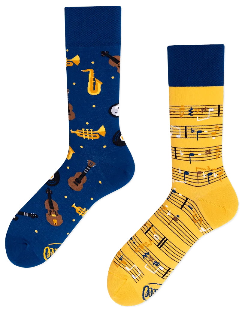 Music Notes sokken afbeelding