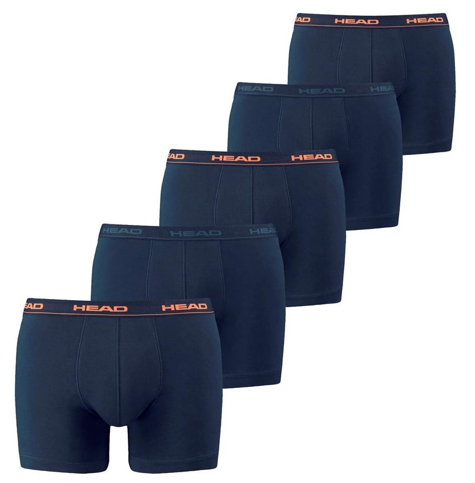 Basic Boxer 5 pack Peacoat afbeelding