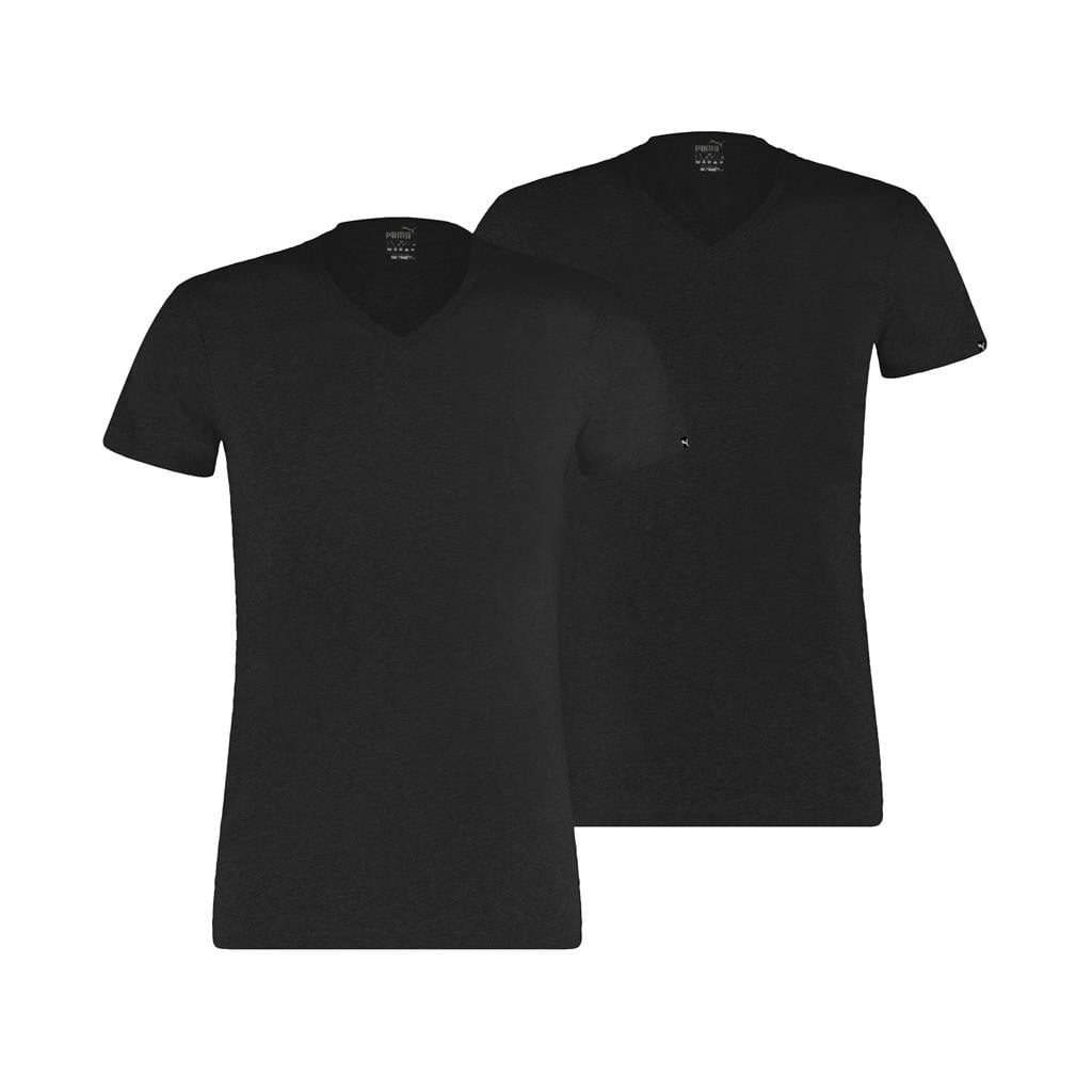 Basis t-shirts met v-hals afbeelding
