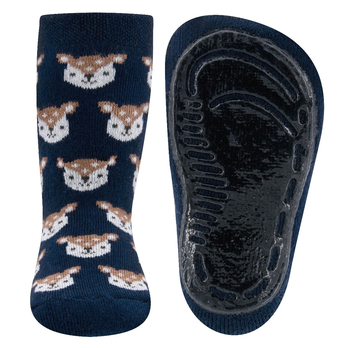 Antislip kindersokken met dieren print afbeelding