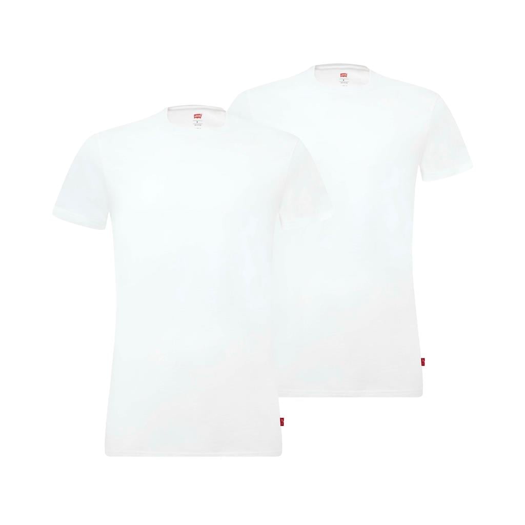 Heren basic shirt met ronde hals afbeelding