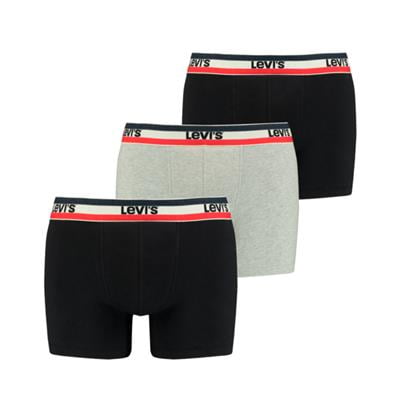 Levi&apos;s logo boxer brief 3 pack afbeelding