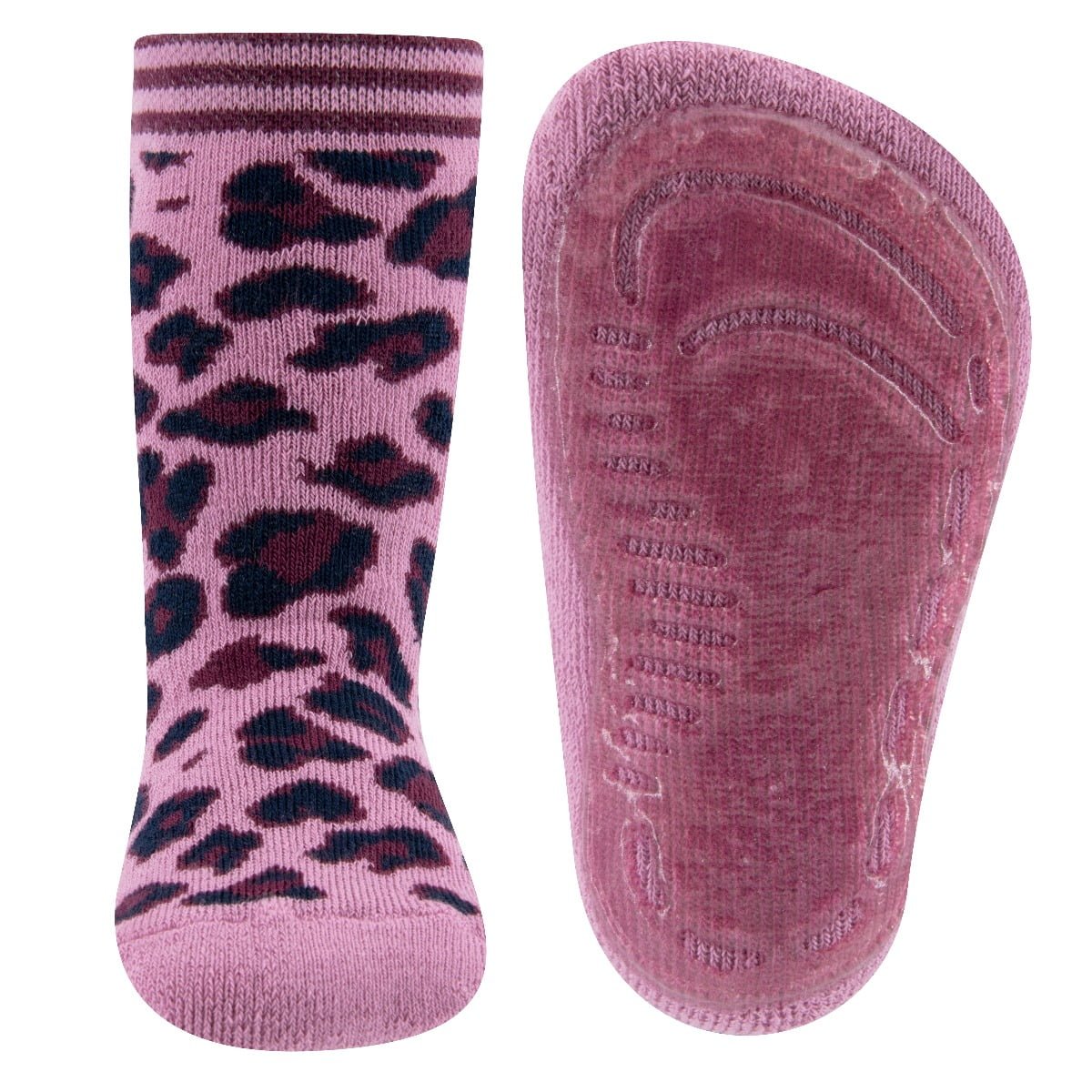 Antislip kindersokken met panter print afbeelding