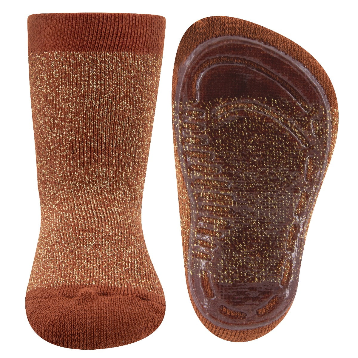 Antislip kindersokken met glitter afbeelding