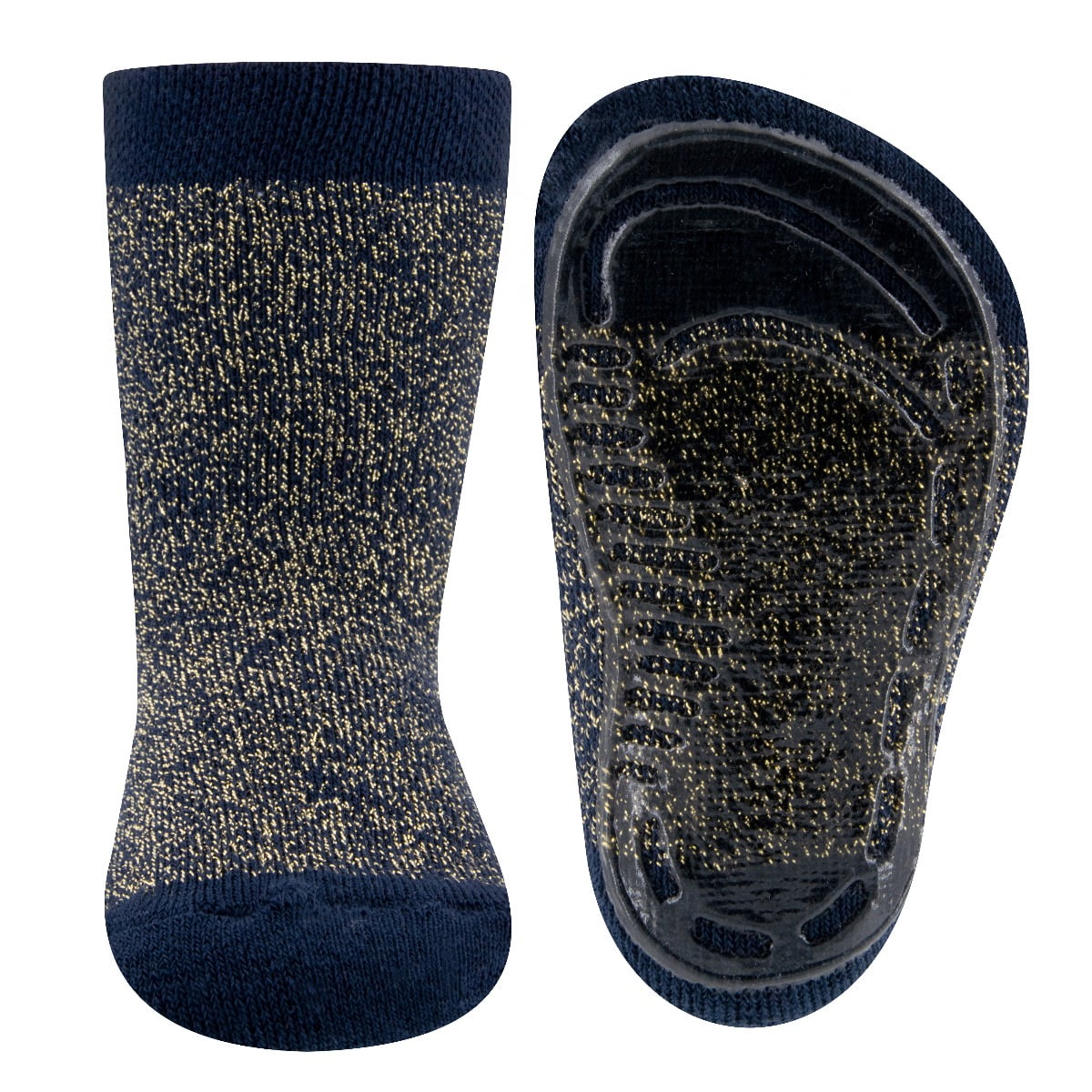 Antislip kindersokken met glitter afbeelding