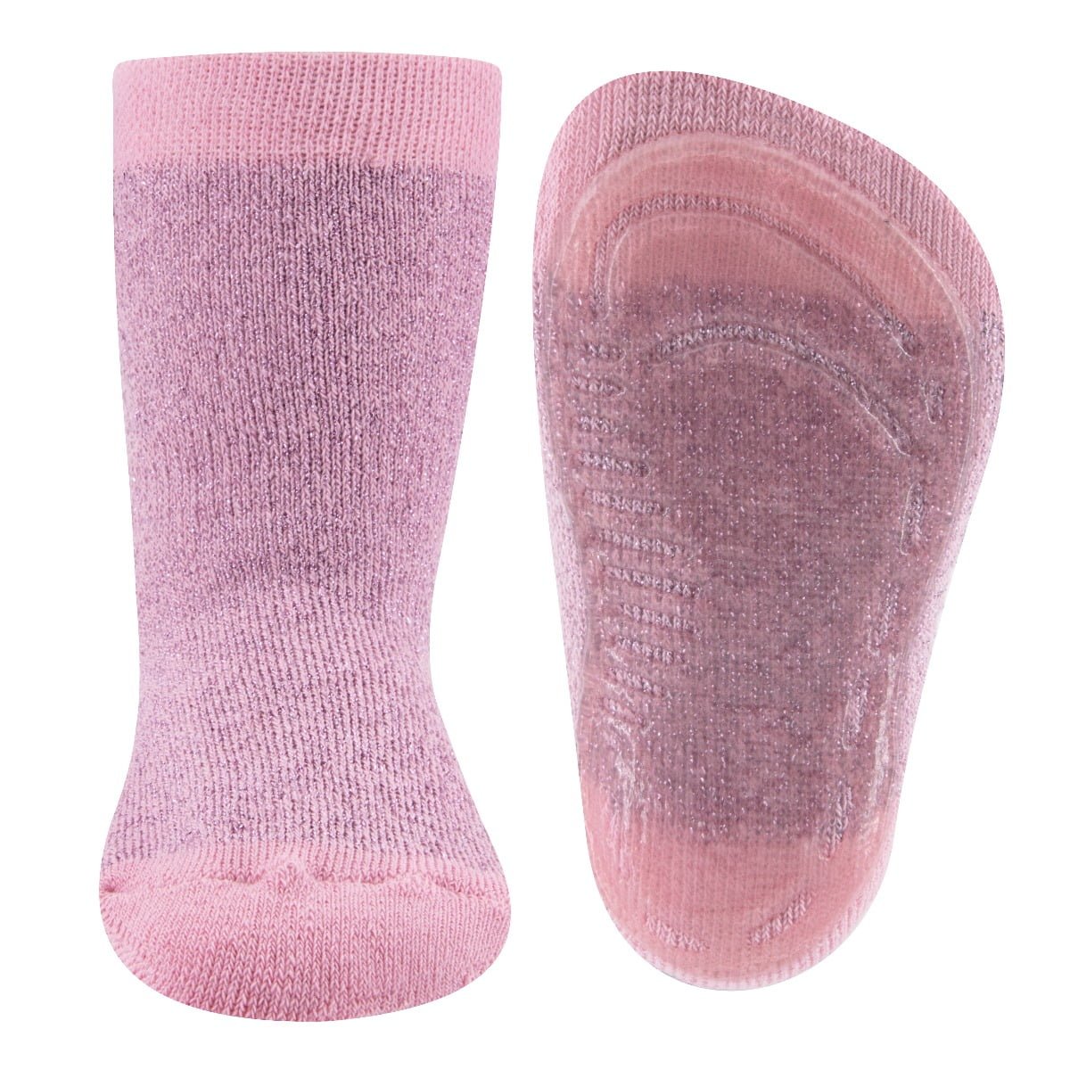 Antislip kindersokken met glitter afbeelding