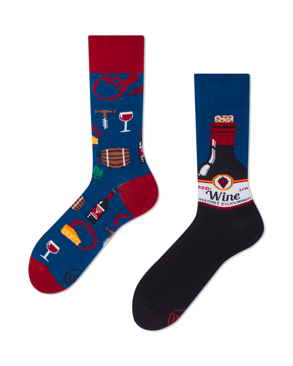 Many Mornings | Cabernet Sockvignon sokken | sokken-online.nl