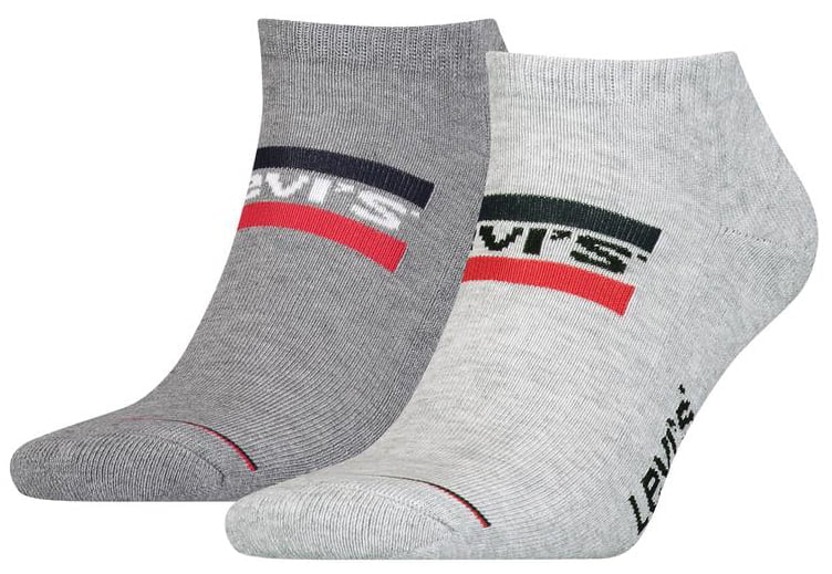 Sneakersokken met logo afbeelding