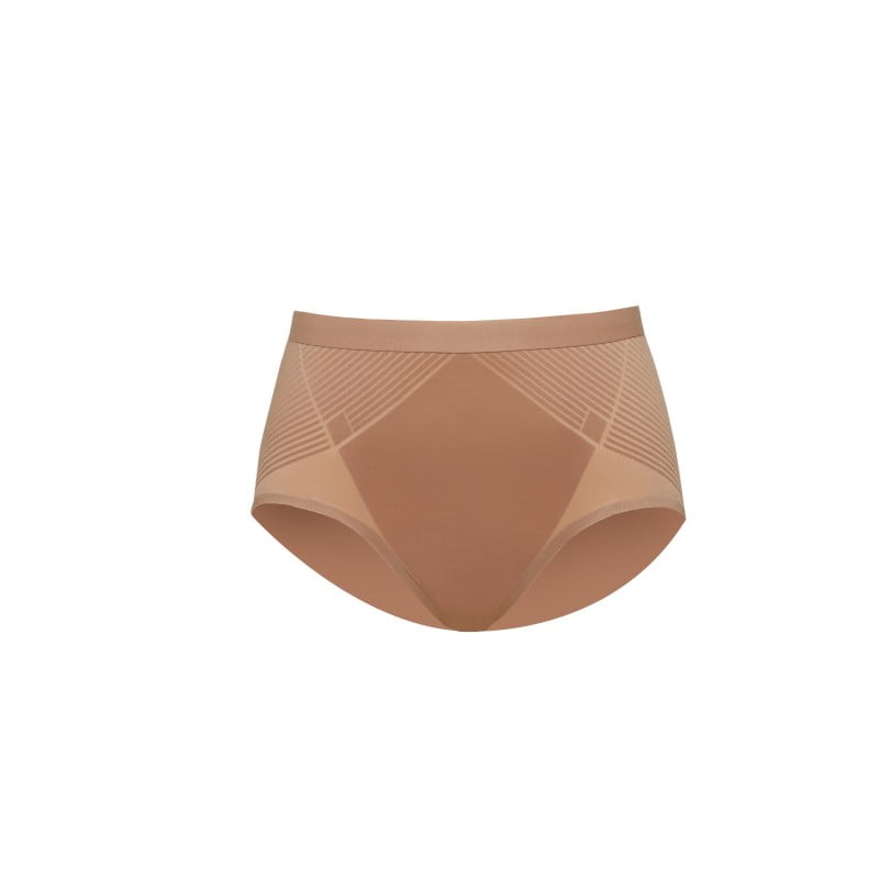 Spanx Thinstincts 2.0 - Brief - Kleur Cafe au Lait (Dark Nude) - Maat L