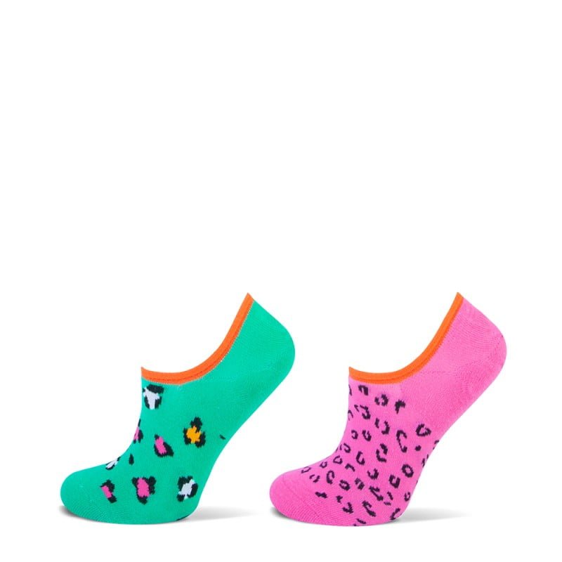 Kinder footie van katoen met leopard dessin afbeelding