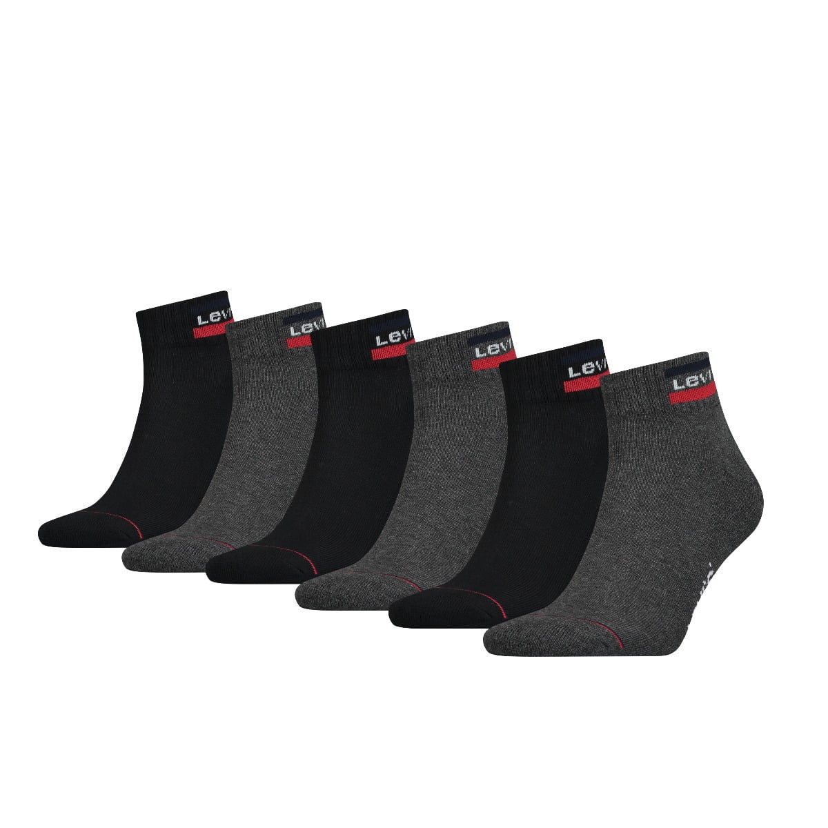 Mid cut sportwear logo 6-pack afbeelding