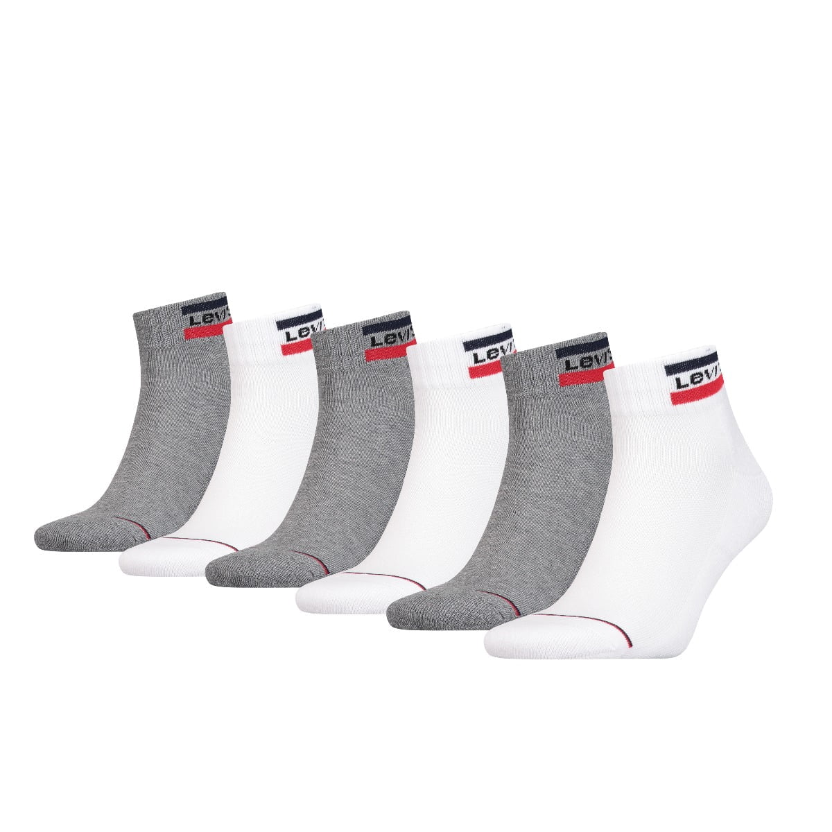 Mid cut sportwear logo 6-pack afbeelding