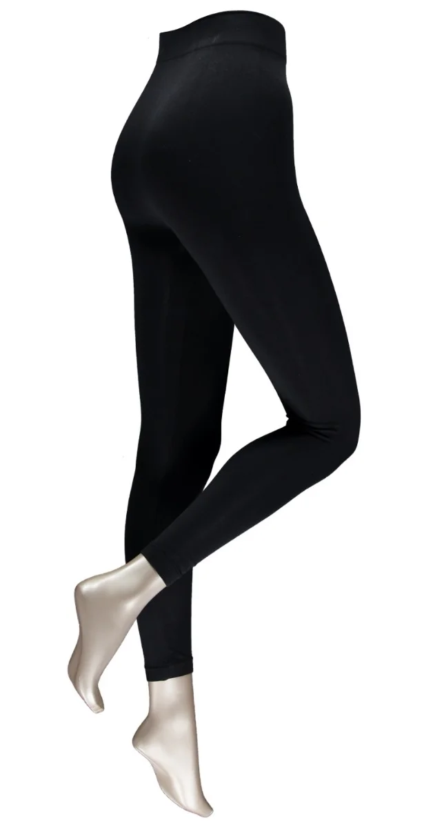 200 denier seamless dames legging - Afbeelding 2