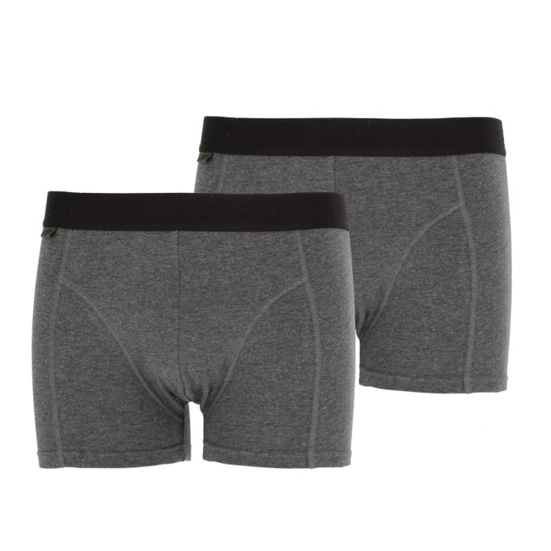 Bamboo 31050 Boxershort 2-Pack - Antraciet - XL