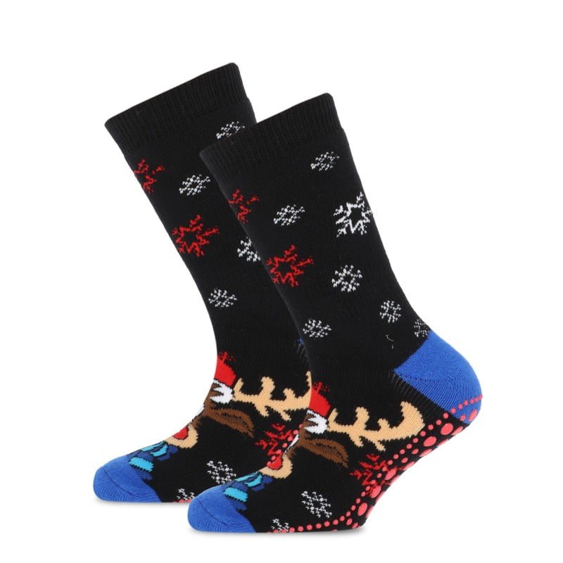 antislip sokken rudolpf the red nosed reindeer afbeelding