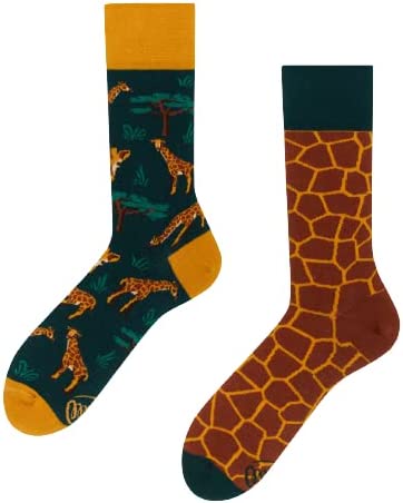 Many Mornings unisex sokken - The Giraffe - Unisex - Maat: 35-38