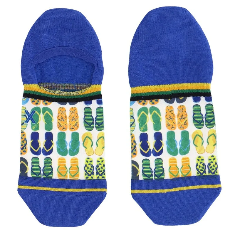 Footies met slipper print