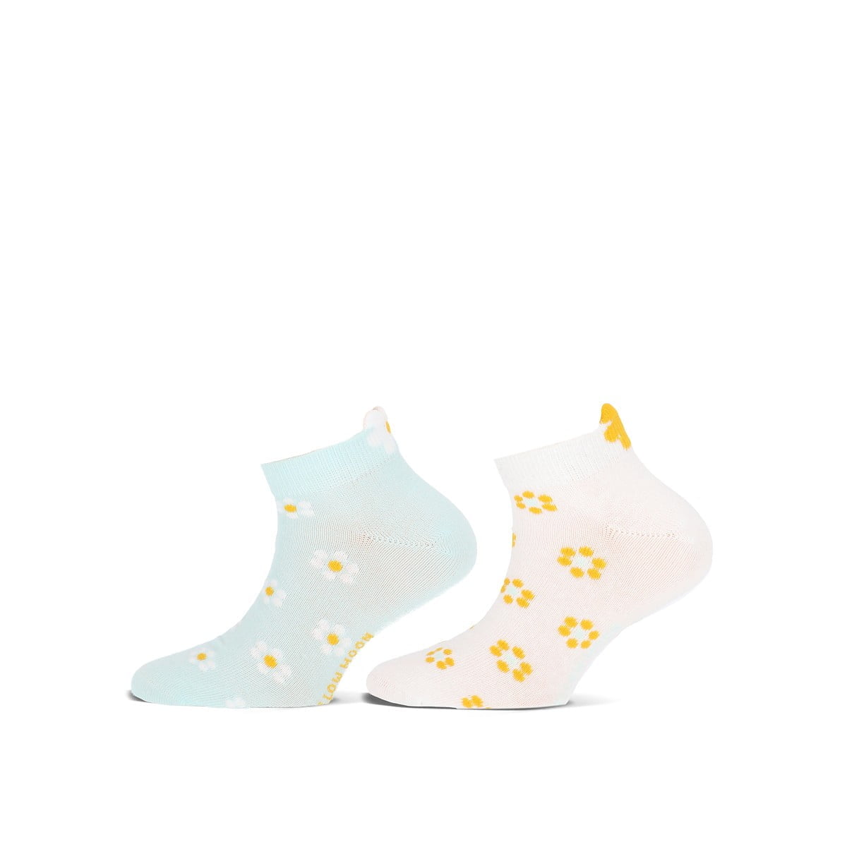 Kinder sneaker YM flower dots 2-pack