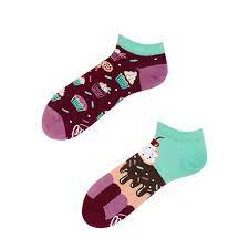 Many Mornings unisex enkelsokken - The Cupcake Low - Unisex - Maat: 43-46