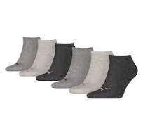 Sneaker Plain Enkelsokken 6-pack Grey Combo – 43/46