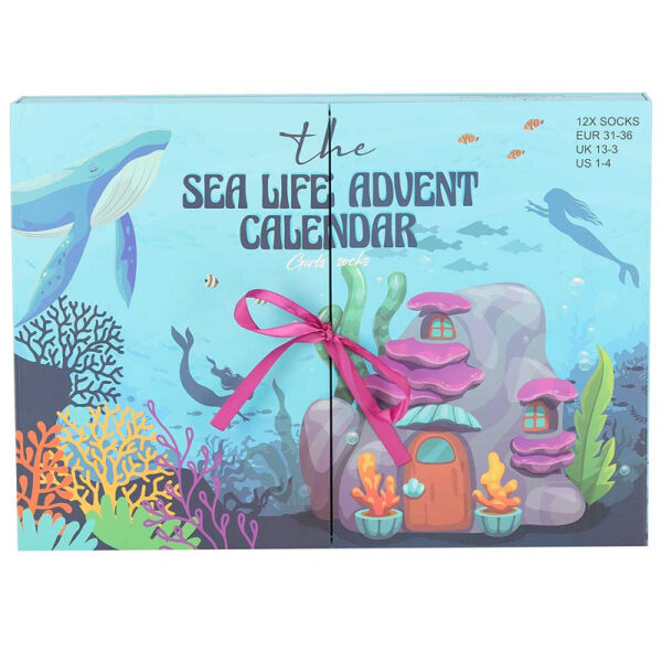 Apollo kerst adventkalender meisjes sea life 12-paar