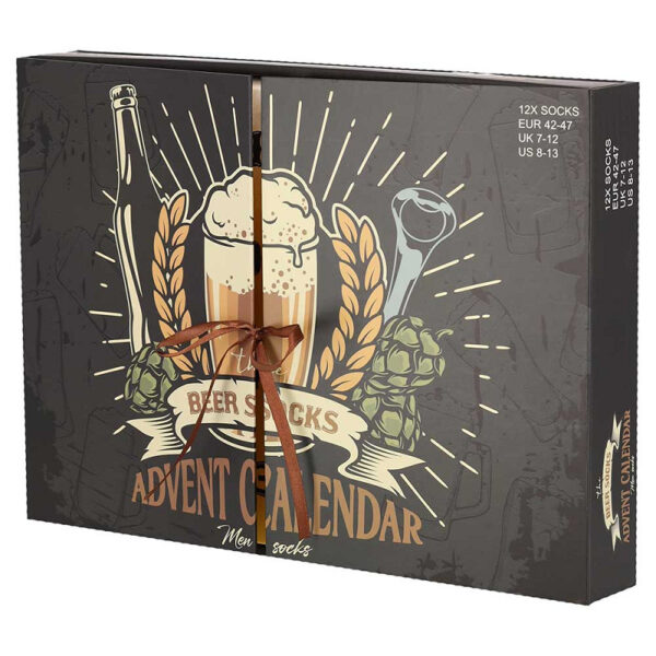 Apollo kerst adventkalender heren bier 12 paar 02