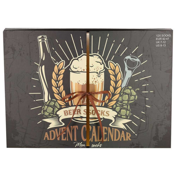 Apollo kerst adventkalender heren bier 12-paar