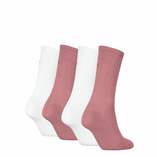 Calvin Klein dames sokken giftbox logo 4 pack roze 02 1