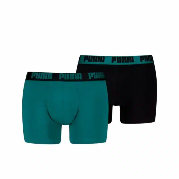 Puma heren everyday basic boxershorts 2 pack sea green 01