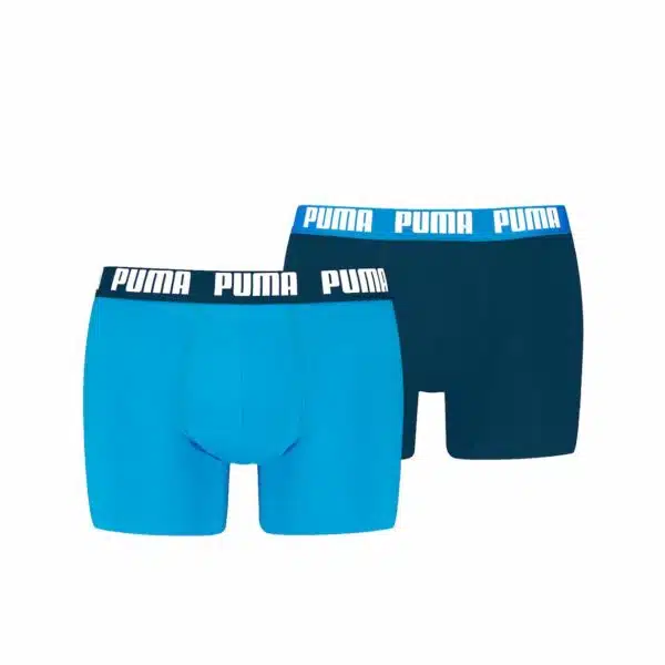 Puma heren everyday basic boxershorts 2 pack speed blue 01