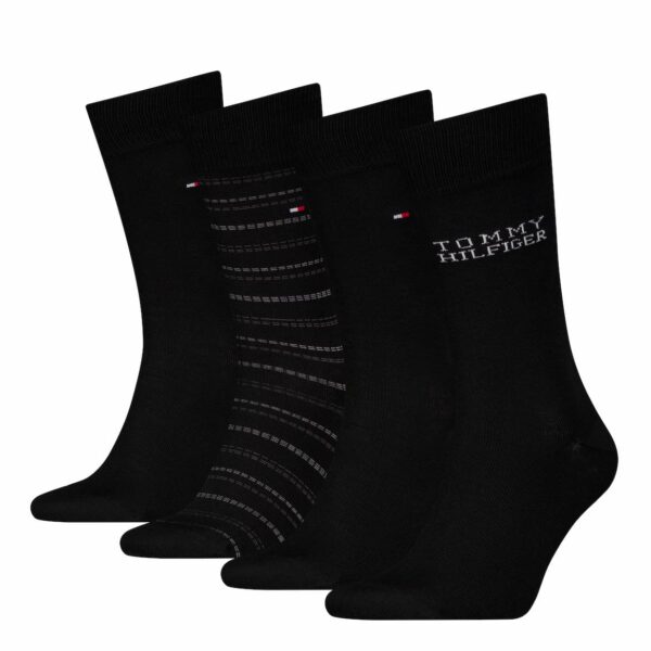 Tommy Hilfiger Heren sokken cadeaubox 4-pack - Afbeelding 2