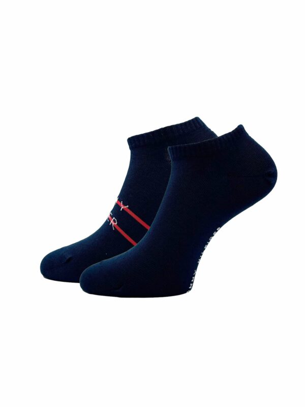 Heren sneakersokken met logo 2-pack - Afbeelding 2