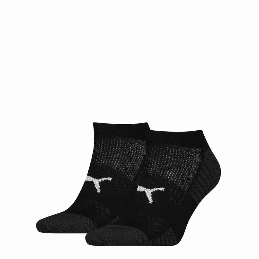 Unisex sneaker sportsokken met badstof zool 2 pack afbeelding