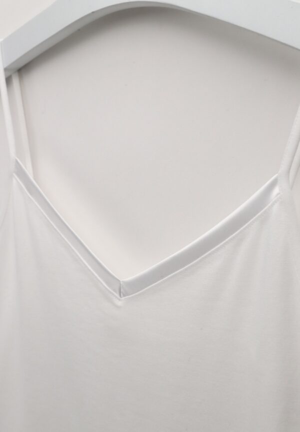 Perfect line cotton top - satijnen rand - Afbeelding 4