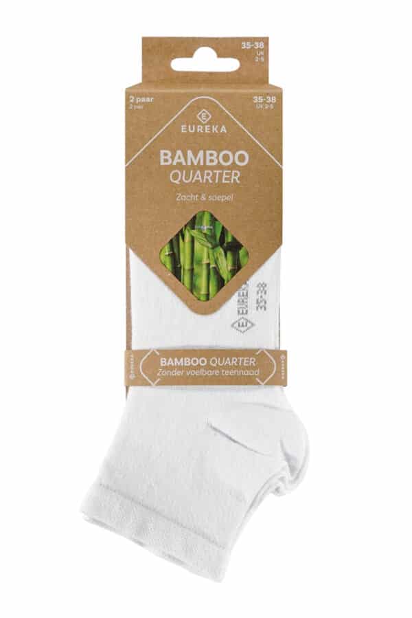 Bamboe quarter sokken 2 paar - Afbeelding 11