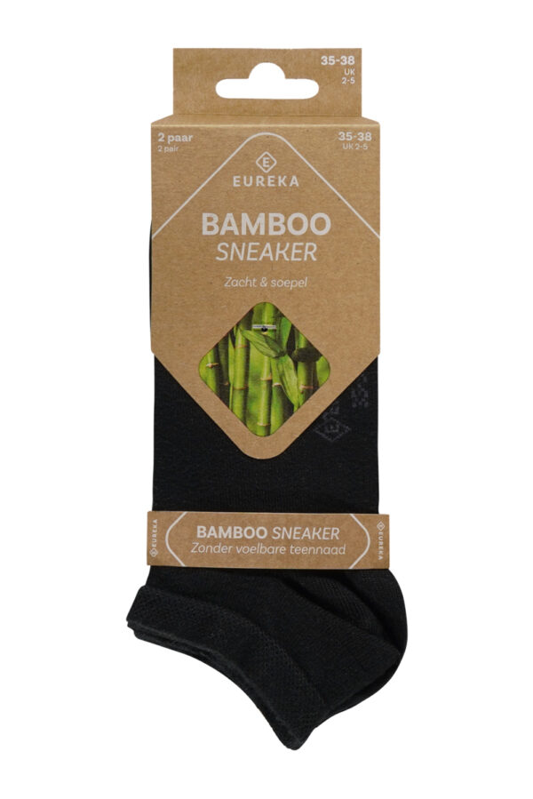 Bamboe sneaker sokken 2 paar - Afbeelding 11