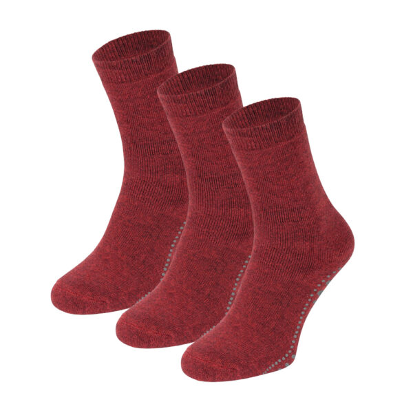 Sokken-Online-8600-antislip-sokken-3-paar-bordeaux