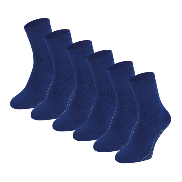 Sokken-Online-8600-antislip-sokken-6-paar-kobalt