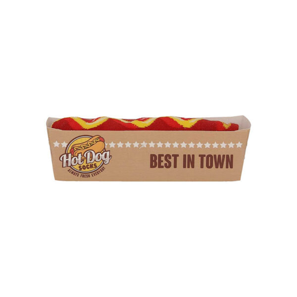 Unisex Hotdog sokken in cadeauverpakking - Afbeelding 3