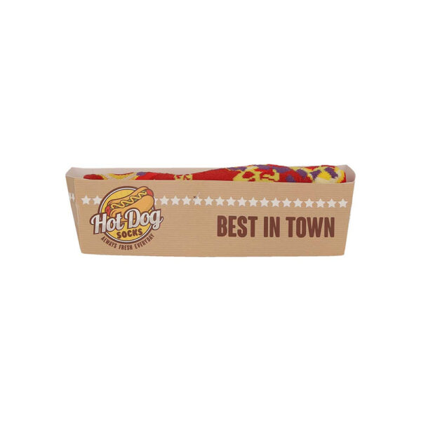 Unisex Hotdog sokken in cadeauverpakking - Afbeelding 6