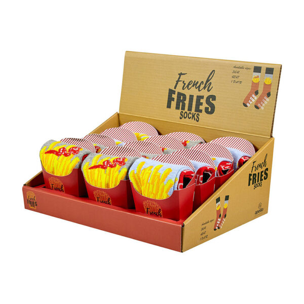 Unisex friet sokken in cadeauverpakking - Afbeelding 6