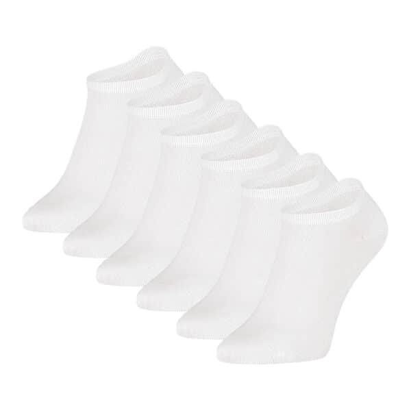 eureka-bamboe-sneaker-sokken-bs001-voorkant-wit-6-paar