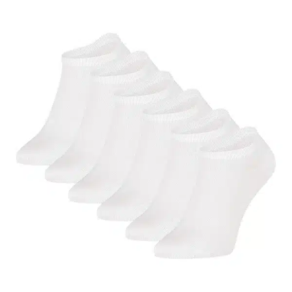 eureka-bamboe-sneaker-sokken-bs001-voorkant-wit-6-paar